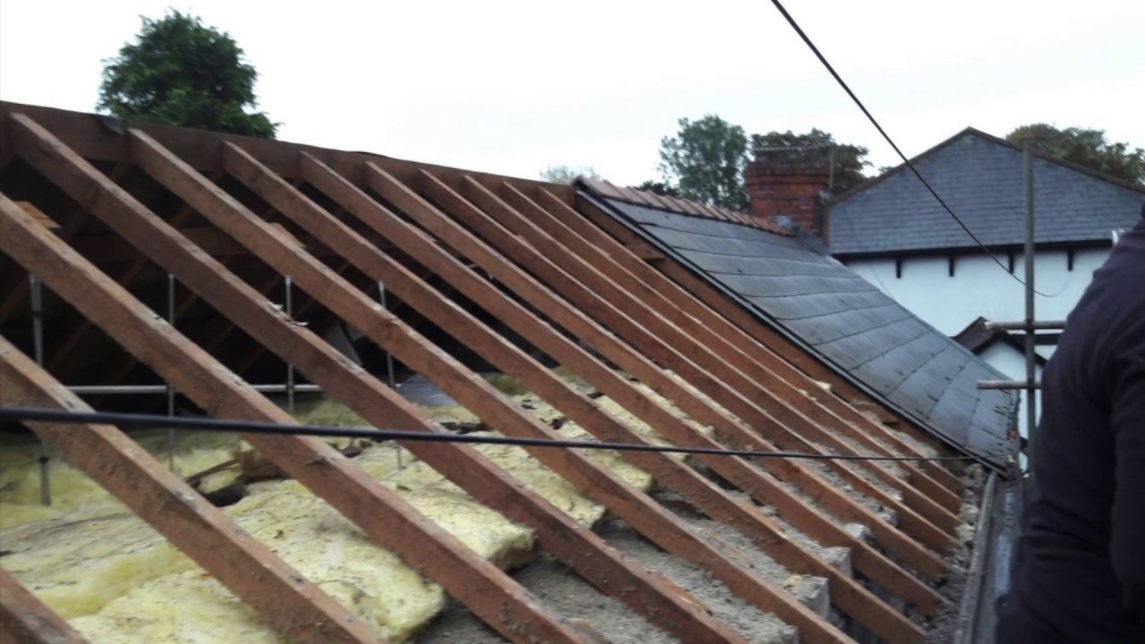 Slate Roof on Terraced House