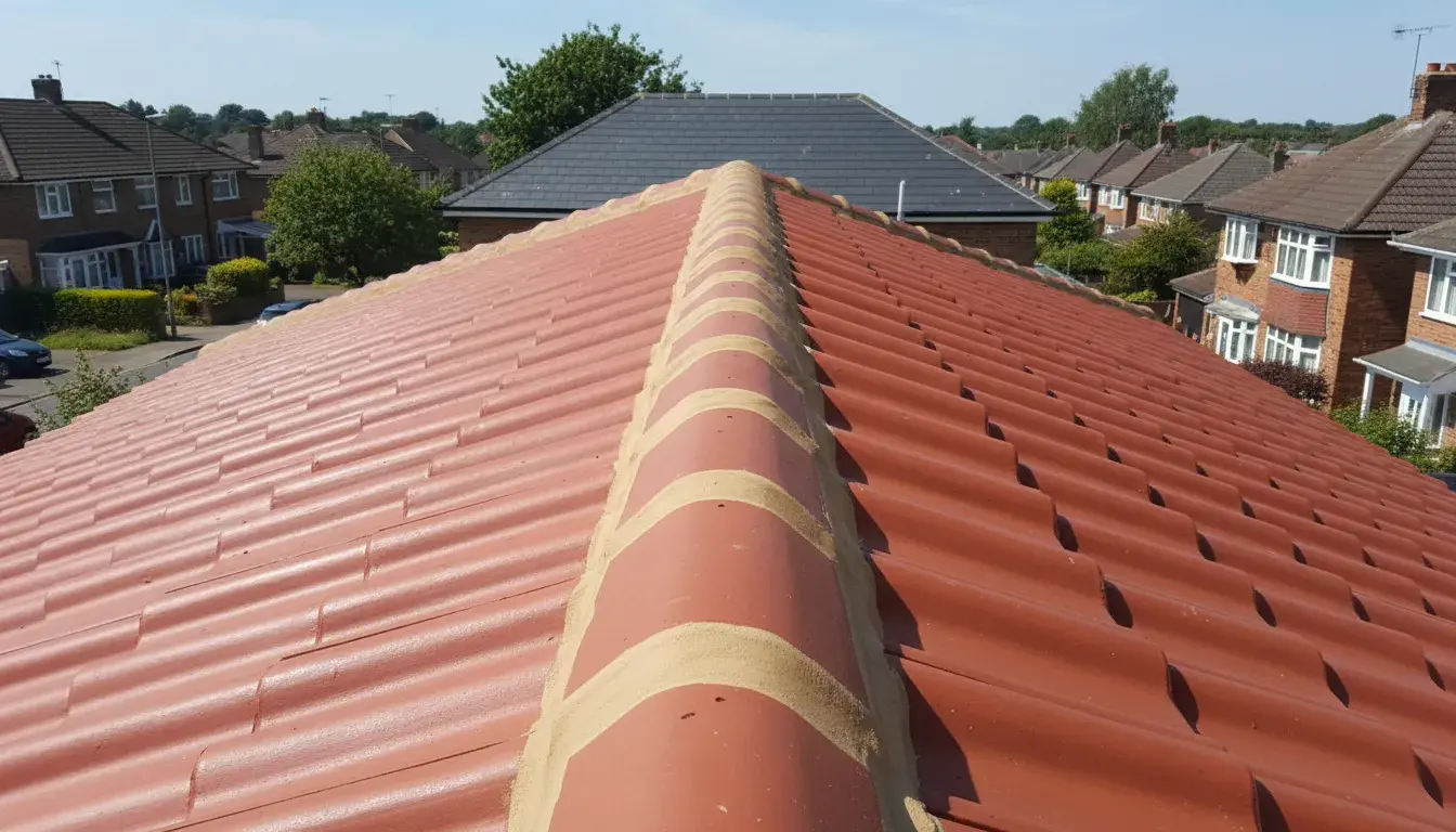 Ridge Tiles Installation